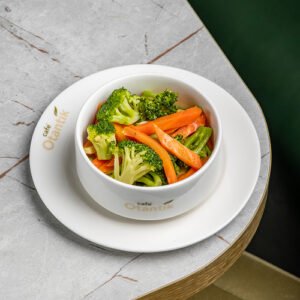 steamed vegetables