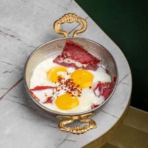 Egg with Basturma