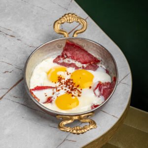 Egg with Basturma